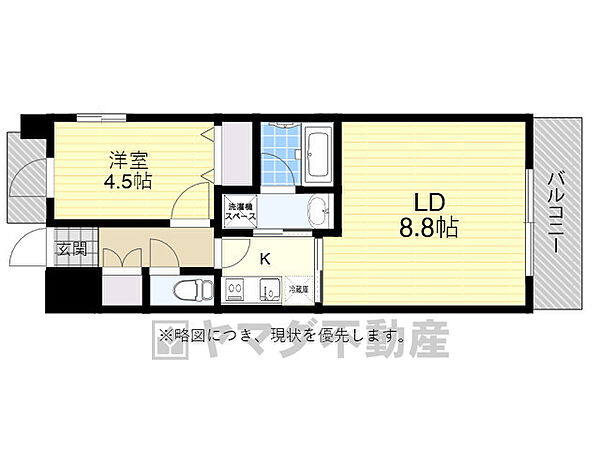 プレジオ江坂 ｜大阪府吹田市芳野町(賃貸マンション1LDK・4階・35.72㎡)の写真 その2