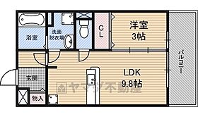 エバーグリーン  ｜ 大阪府豊中市北条町４丁目1番2号（賃貸アパート1LDK・2階・33.40㎡） その2