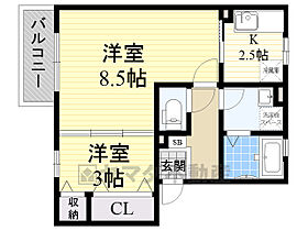 リンデンバウム C棟  ｜ 大阪府茨木市彩都あさぎ５丁目10番32-3号（賃貸アパート1LDK・2階・36.09㎡） その2