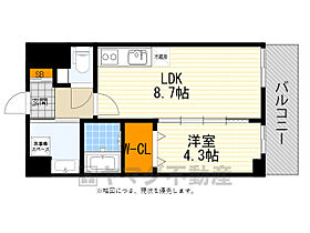 アンフィニ18吹田昭和町  ｜ 大阪府吹田市昭和町23番2号（賃貸マンション1LDK・2階・32.88㎡） その2