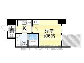 セレニテフラン新大阪  ｜ 大阪府大阪市淀川区西宮原１丁目7番1号（賃貸マンション1K・8階・20.95㎡） その2