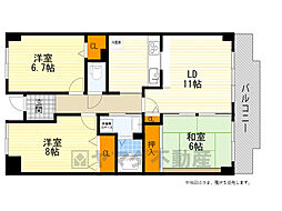 間取図画像 3LDK