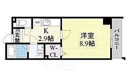 ジョイーレ 1Kの間取図画像