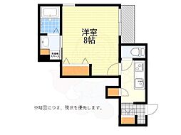 ヘーベルメゾン井口堂 1Kの間取図画像