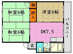 🉐敷金礼金0円！🉐第3コーポ大田