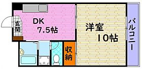 ラ・フィレンツェII 302号室 ｜ 広島県広島市安佐南区高取北３丁目（賃貸マンション1DK・3階・36.50㎡） その2