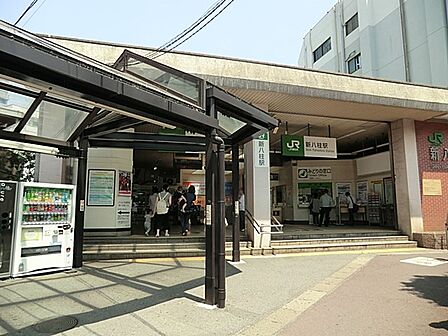 駅 1200m 新八柱駅