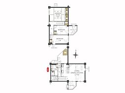 三井検見川パークマンションB 3LDKの間取図画像