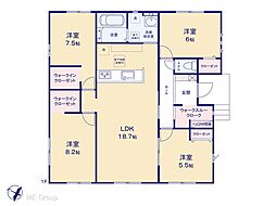 富里市七栄　4期　新築一戸建て　全1棟
