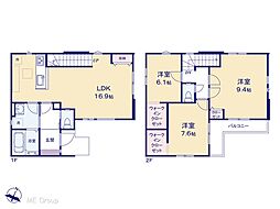 市川市菅野5丁目　6期　新築一戸て　全3棟