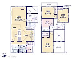 市川市本北方3丁目　13期　新築一戸建て　全2棟