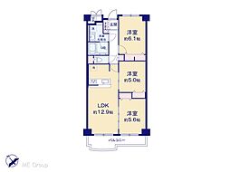 間取図画像 3LDK