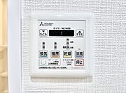 浴室涼風暖房換気乾燥機付きなので、お天気が悪い日のお洗濯も安心！