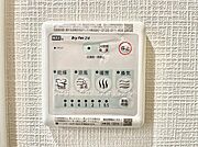 浴室涼風暖房換気乾燥機付きなので、お天気が悪い日のお洗濯も安心！