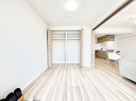 収納が充実しているので居住スペースを広々使えます