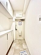 家族の帰宅やお客様をあたたかく迎える玄関  