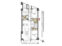 イトーピア小金公園 3LDKの間取図画像