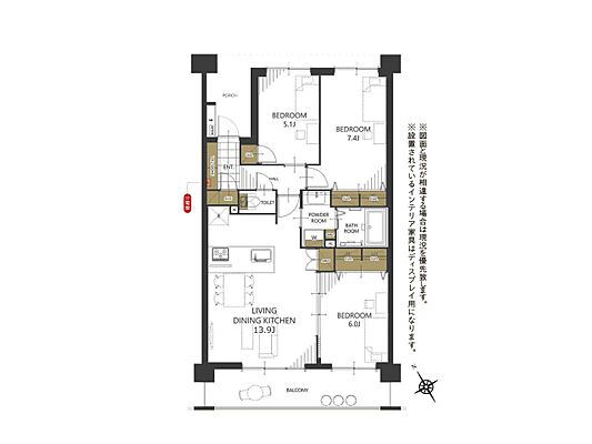 間取り アンビシャス船橋高根台 2階/-