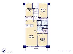 川越市駅 3,299万円