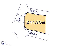 所沢市松が丘1丁目　土地　全1区画