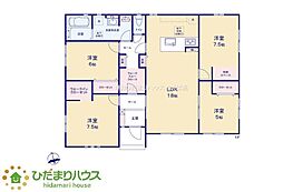 ひたちなか市田彦6期　新築戸建　1号棟