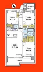 ライオンズマンション幕張第3 3LDKの間取図画像