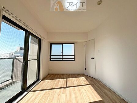 風通しが良く、開放感あふれるお部屋です