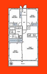 東千葉ハイツ1号棟 3LDKの間取図画像