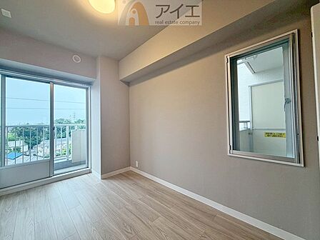 風通しが良く、開放感あふれるお部屋です
