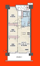 ソフィア柏グランハースト 3LDKの間取図画像