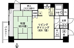 シルバーグレース湯沢1番館 1LDKの間取図画像
