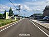 外観：前面道路含む現地写真
