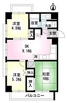 PRISM　COURT 203 ｜ 東京都足立区東和１丁目1-10（賃貸マンション3LDK・2階・55.20㎡） その2