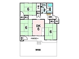 間取図画像 3DK