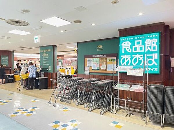 画像17:【スーパー】食品館あおば 聖蹟桜ヶ丘ザ・スクエア店まで662ｍ