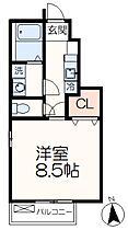 アクティブ　シックス 103 ｜ 東京都多摩市東寺方（賃貸アパート1K・1階・28.12㎡） その2