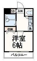 アドニス・015 210 ｜ 東京都八王子市東中野（賃貸アパート1K・2階・21.84㎡） その2