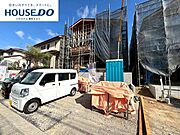 【大野城市大城　3号棟】■駐車スペースは3台分。お車の出し入れしやすい並列駐車■大城小学校まで歩10分（5月29日撮影）