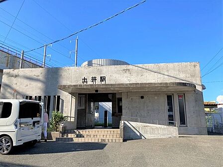 JR香椎線 土井駅 850m