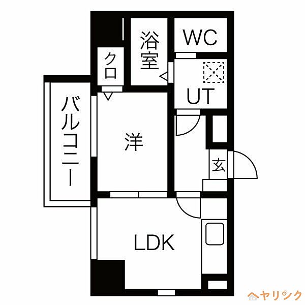 Lives Residence Sako ｜愛知県名古屋市西区栄生2丁目(賃貸マンション1LDK・7階・28.88㎡)の写真 その2