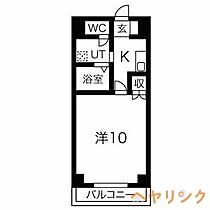 ヨコタビル・リアル  ｜ 愛知県名古屋市西区山木1丁目（賃貸マンション1K・6階・30.71㎡） その2