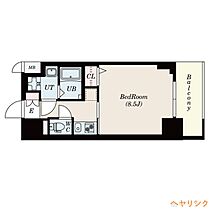 S-RESIDENCE平安通  ｜ 愛知県名古屋市北区御成通3丁目（賃貸マンション1K・8階・27.46㎡） その2