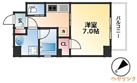 NNS121  ｜ 愛知県名古屋市西区則武新町3丁目（賃貸マンション1K・9階・26.71㎡） その2