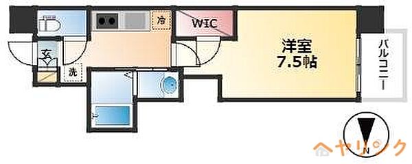 エステムコート名古屋平安通クチュール ｜愛知県名古屋市北区平安2丁目(賃貸マンション1K・12階・25.49㎡)の写真 その2