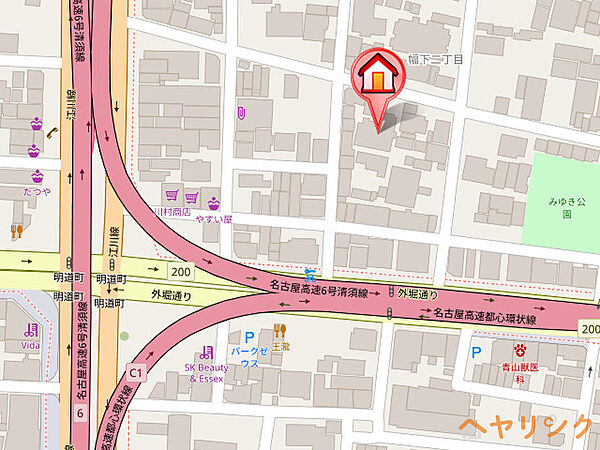 HF丸の内レジデンス ｜愛知県名古屋市西区幅下2丁目(賃貸マンション1K・10階・27.59㎡)の写真 その15