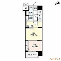 ザ・シンフォニア新栄  ｜ 愛知県名古屋市中区新栄2丁目（賃貸マンション1LDK・2階・39.29㎡） その2