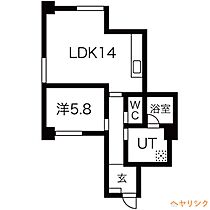 アートスクエア  ｜ 愛知県名古屋市西区大野木5丁目（賃貸マンション1LDK・1階・50.13㎡） その2