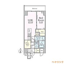 CLOVER泉  ｜ 愛知県名古屋市東区泉2丁目（賃貸マンション1LDK・5階・50.49㎡） その2