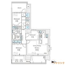 GRANPASEO丸の内  ｜ 愛知県名古屋市中区丸の内2丁目（賃貸マンション3LDK・5階・69.40㎡） その2