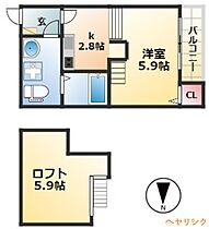 エスパス・リブレ  ｜ 愛知県名古屋市北区東水切町1丁目（賃貸アパート1K・1階・21.01㎡） その2